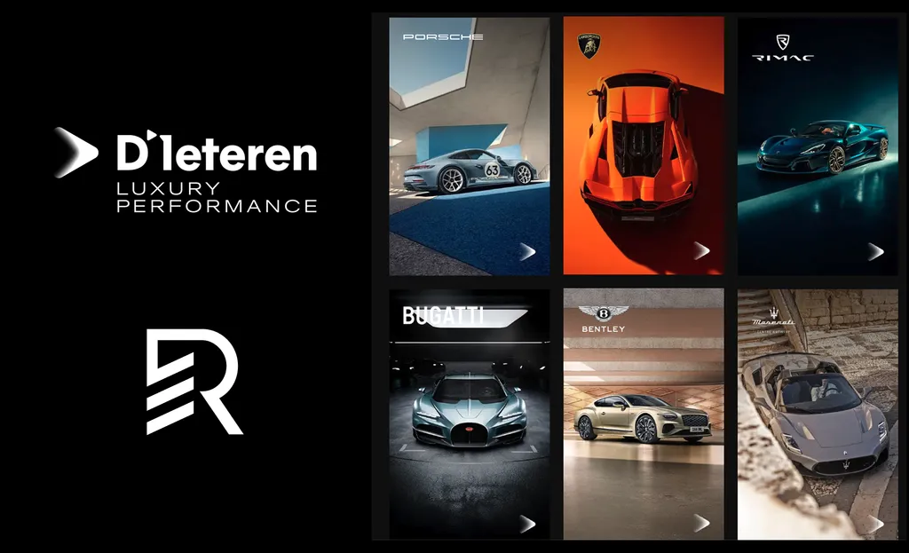 D'Ieteren Luxury Performance website components